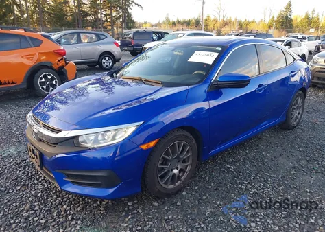 2016 Honda Civic Ex z USA, uszkodzony, nr VIN 19XFC2F79GE248993